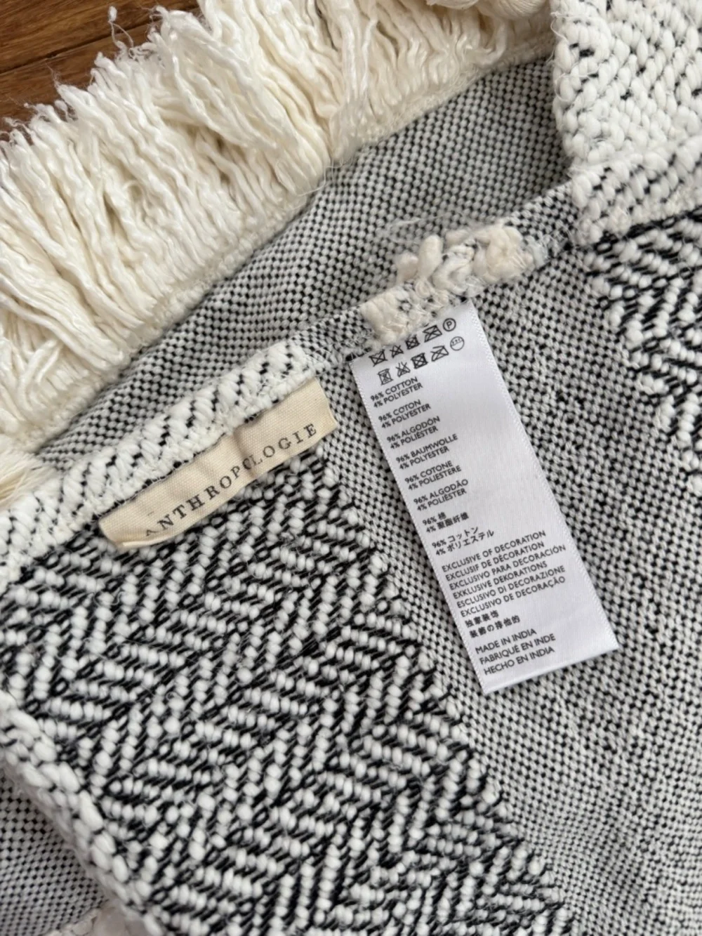 Anthropologie Throw Blanket